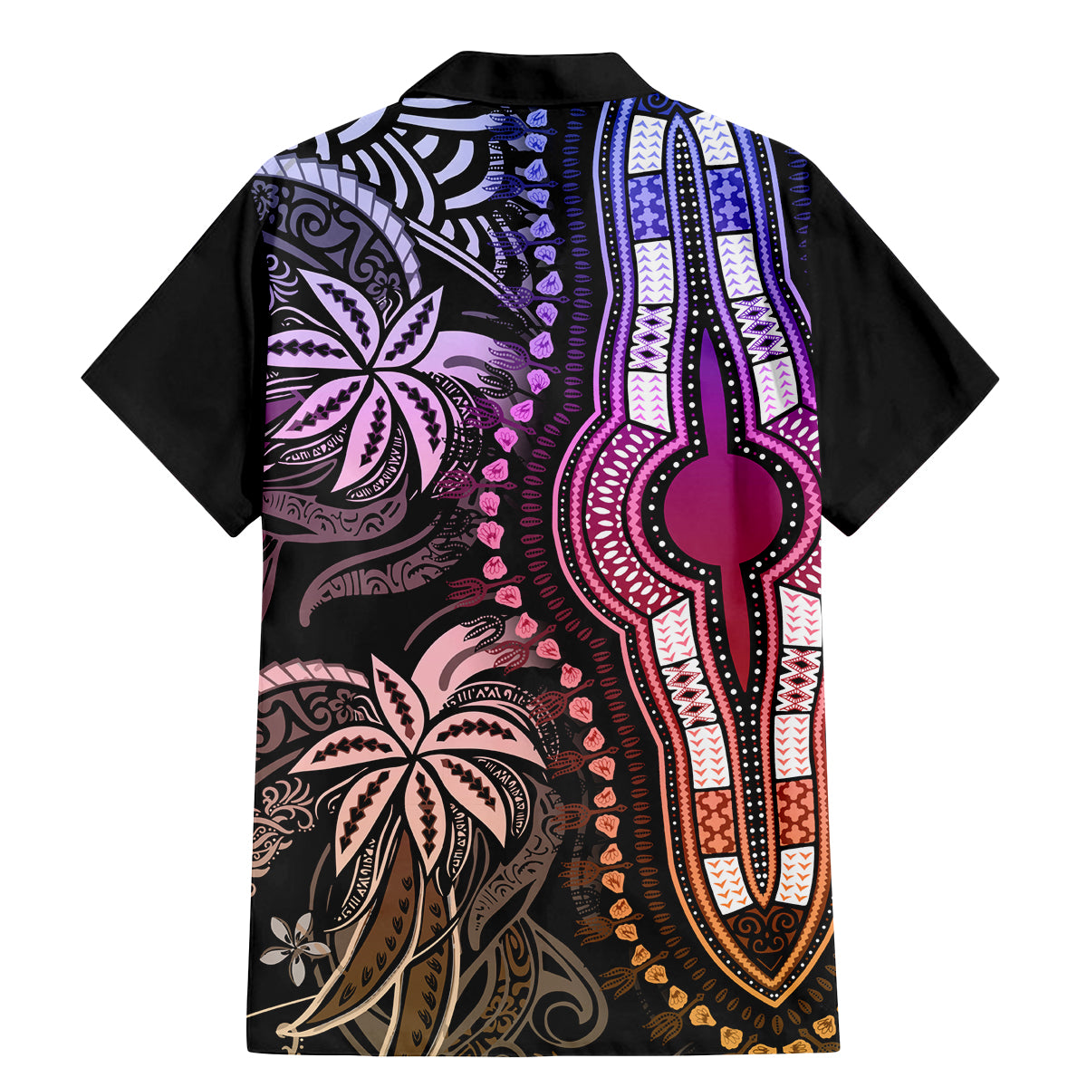 Polynesia Dashiki Family Matching Mermaid Dress and Hawaiian Shirt Polynesia and Africa Traditional Special Together Pastel LT9 - Polynesian Pride