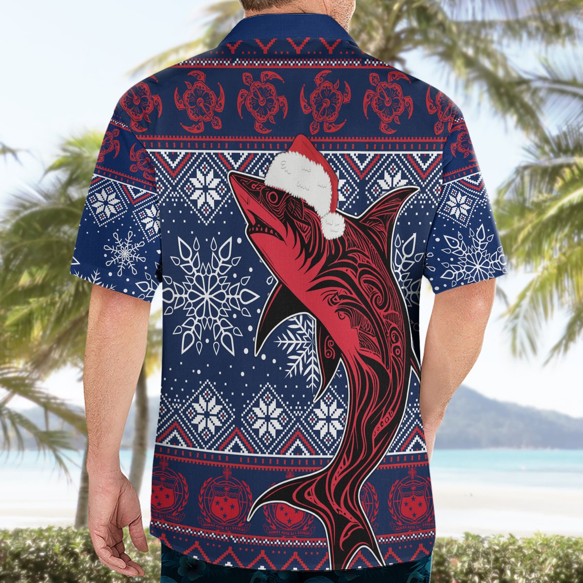 samoa-manuia-le-kirisimasi-hawaiian-shirt-samoan-fishing-tribal-pattern-christmas-vibe