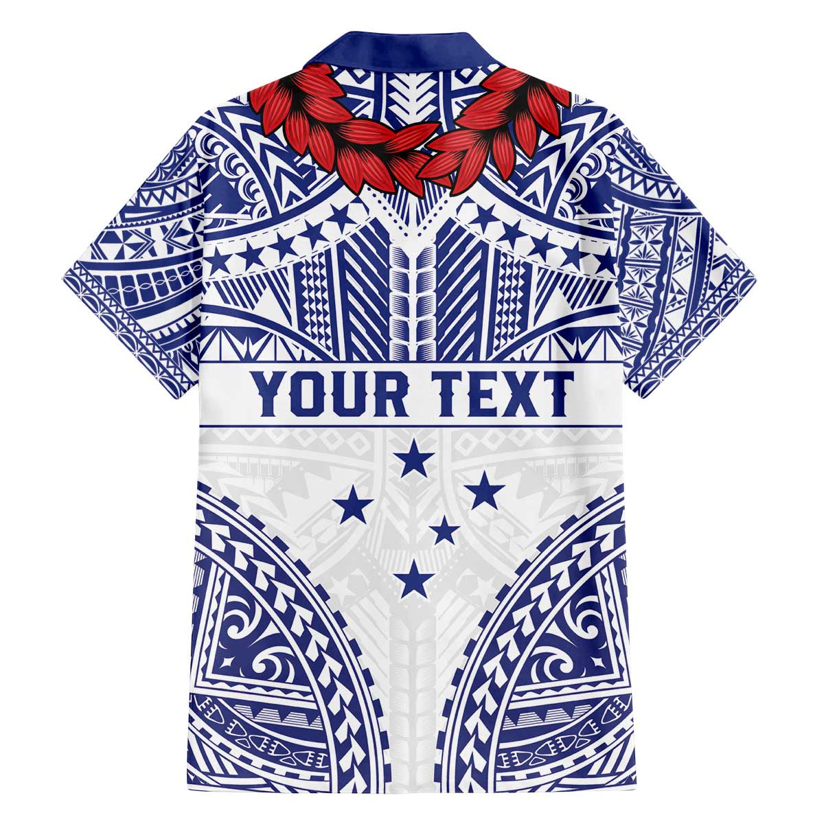 Personalised Toa Samoa Rugby Spirit Family Matching Off The Shoulder Long Sleeve Dress and Hawaiian Shirt White Samoan Tribal Pattern LT9 - Polynesian Pride