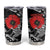 ANZAC Day Aotearoa Silver Fern Maori Personalised Tumbler Cup