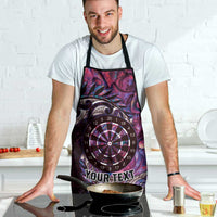 New Zealand Darts Personalised Apron Aotearoa Silver Fern Pink Papua Shell Spirit LT9 - Polynesian Pride