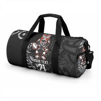 New Zealand Indigenous-Maori Rugby Custom Duffle Bag LT9 - Polynesian Pride