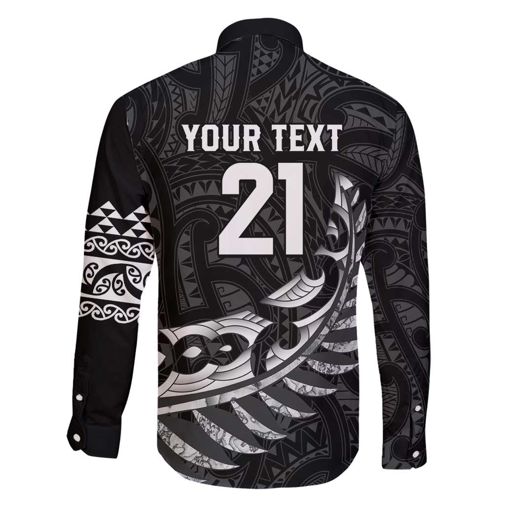 New Zealand Indigenous-Maori Rugby Custom Family Matching Mermaid Dress and Hawaiian Shirt LT9 - Polynesian Pride