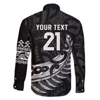 New Zealand Indigenous-Maori Rugby Custom Family Matching Mermaid Dress and Hawaiian Shirt LT9 - Polynesian Pride