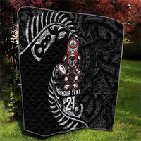 New Zealand Indigenous-Maori Rugby Custom Quilt