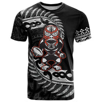 New Zealand Indigenous-Maori Rugby Custom T Shirt