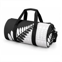 New Zealand Silver Fern Niho Taniwha Duffle Bag LT9 - Polynesian Pride