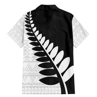 New Zealand Silver Fern Niho Taniwha Family Matching Mermaid Dress and Hawaiian Shirt LT9 - Polynesian Pride