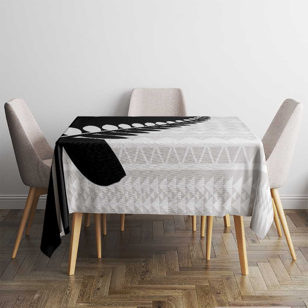 New Zealand Silver Fern Niho Taniwha Tablecloth LT9 - Polynesian Pride