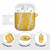 Puakenikeni and Maile Lei AirPods Case Gold Double Strand Lei - Polynesian Pride