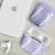 Puakenikeni and Maile Lei AirPods Case Purple Double Strand Lei - Polynesian Pride
