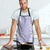 Puakenikeni and Maile Lei Apron Purple Double Strand Lei - Polynesian Pride
