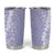 Puakenikeni and Maile Lei Tumbler Cup Purple Double Strand Lei
