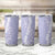 Puakenikeni and Maile Lei Tumbler Cup Purple Double Strand Lei