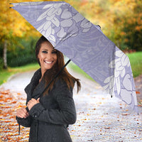 Puakenikeni and Maile Lei Umbrella Purple Double Strand Lei - Polynesian Pride