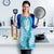 Blue Puakenikeni and Maile Lei Apron Hawaiian Style Tribal Tapa Double Strand Lei - Polynesian Pride