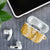 Gold Puakenikeni and Maile Lei AirPods Case Hawaiian Style Tribal Tapa Double Strand Lei - Polynesian Pride