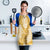 Gold Puakenikeni and Maile Lei Apron Hawaiian Style Tribal Tapa Double Strand Lei - Polynesian Pride