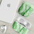 Green Puakenikeni and Maile Lei AirPods Case Hawaiian Style Tribal Tapa Double Strand Lei - Polynesian Pride