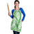 Green Puakenikeni and Maile Lei Apron Hawaiian Style Tribal Tapa Double Strand Lei - Polynesian Pride