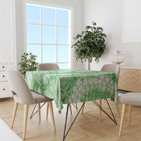 Green Puakenikeni and Maile Lei Tablecloth Hawaiian Style Tribal Tapa Double Strand Lei LT9 - Polynesian Pride