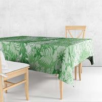 Green Puakenikeni and Maile Lei Tablecloth Hawaiian Style Tribal Tapa Double Strand Lei LT9 - Polynesian Pride