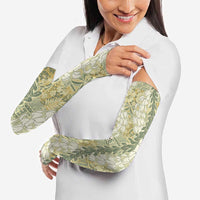 Vintage Puakenikeni and Maile Lei Arm Sleeves Hawaiian Style Tribal Tapa Double Strand Lei LT9 - Polynesian Pride