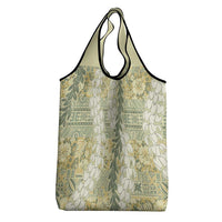Vintage Puakenikeni and Maile Lei Grocery Bag Hawaiian Style Tribal Tapa Double Strand Lei LT9 - Polynesian Pride