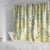 Vintage Puakenikeni and Maile Lei Shower Curtain Hawaiian Style Tribal Tapa Double Strand Lei