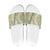 Vintage Puakenikeni and Maile Lei Slide Sandals Hawaiian Style Tribal Tapa Double Strand Lei - Polynesian Pride