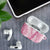 Pink Puakenikeni and Maile Lei AirPods Case Hawaiian Style Tribal Tapa Double Strand Lei - Polynesian Pride