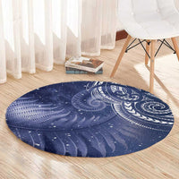 New Zealand Galaxy Fern Round Carpet LT9 - Polynesian Pride