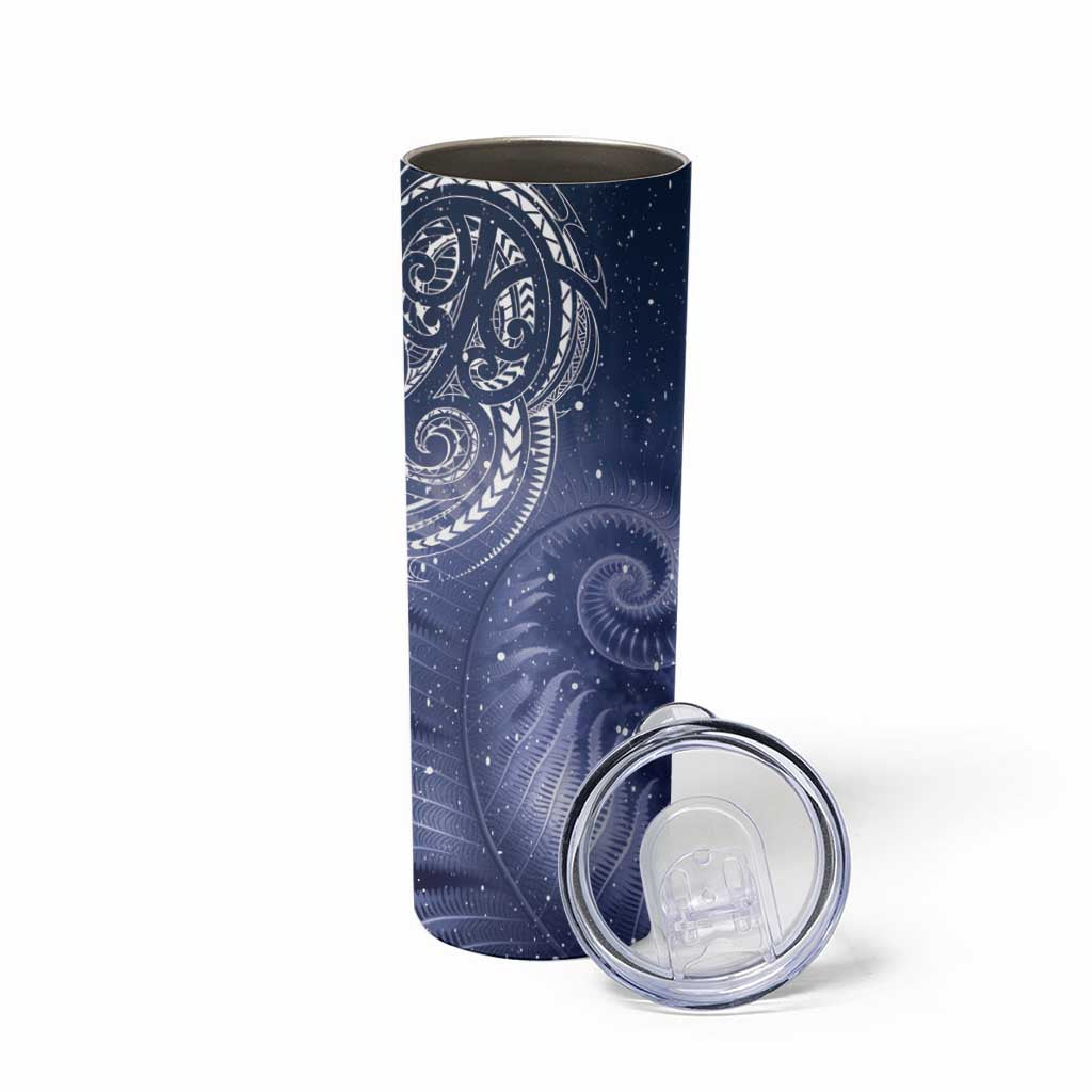 New Zealand Galaxy Fern Skinny Tumbler LT9 - Polynesian Pride