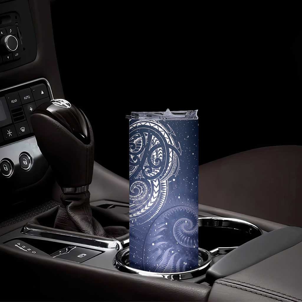 New Zealand Galaxy Fern Skinny Tumbler LT9 - Polynesian Pride