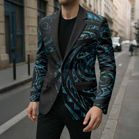 New Zealand Matariki Blazer Galaxy Maori Tribal Tattoo - Polynesian Pride