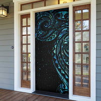 New Zealand Matariki Door Cover Galaxy Maori Tribal Tattoo LT9 - Polynesian Pride