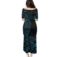 New Zealand Tribal Tattoo Family Matching Puletasi and Hawaiian Shirt With Matariki Art LT9 - Polynesian Pride