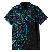 New Zealand Tribal Tattoo Family Matching Summer Maxi Dress and Hawaiian Shirt With Matariki Art LT9 - Polynesian Pride
