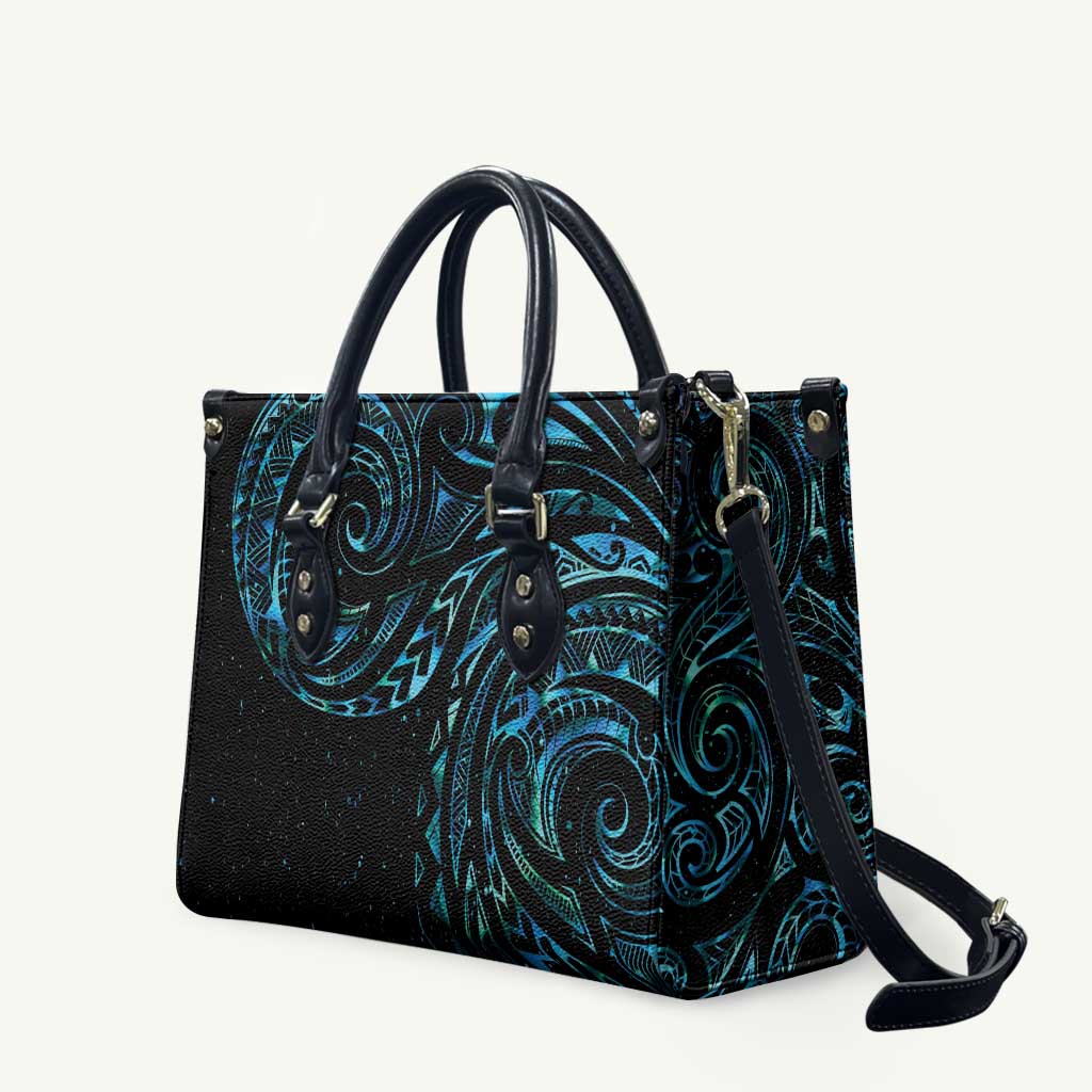 New Zealand Matariki Leather Bag Galaxy Maori Tribal Tattoo - Polynesian Pride
