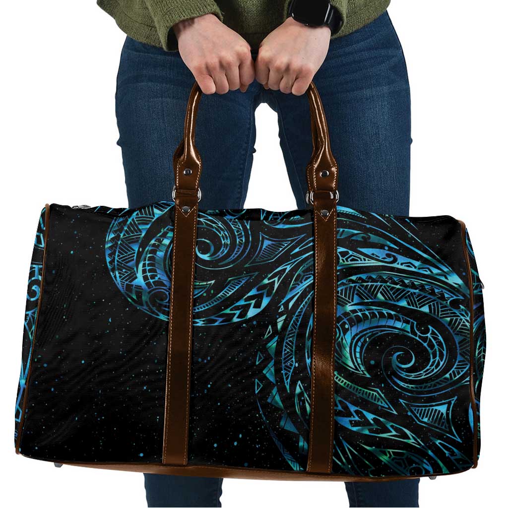 New Zealand Matariki Travel Bag Galaxy Maori Tribal Tattoo LT9 Galaxy - Polynesian Pride