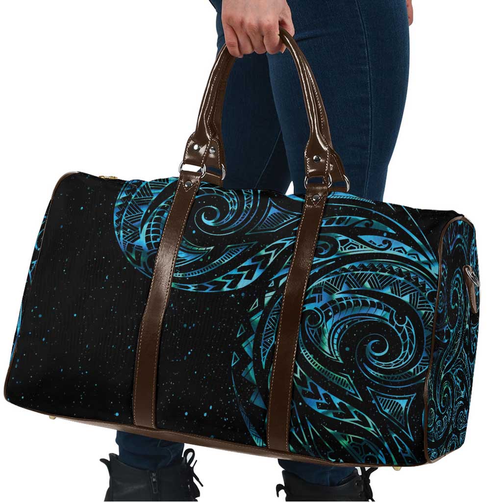 New Zealand Matariki Travel Bag Galaxy Maori Tribal Tattoo LT9 - Polynesian Pride