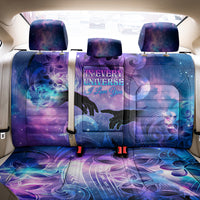 I Love You In Every Universe Personalised Back Car Seat Cover Polynesian Pattern Galaxy Style LT9 - Polynesian Pride
