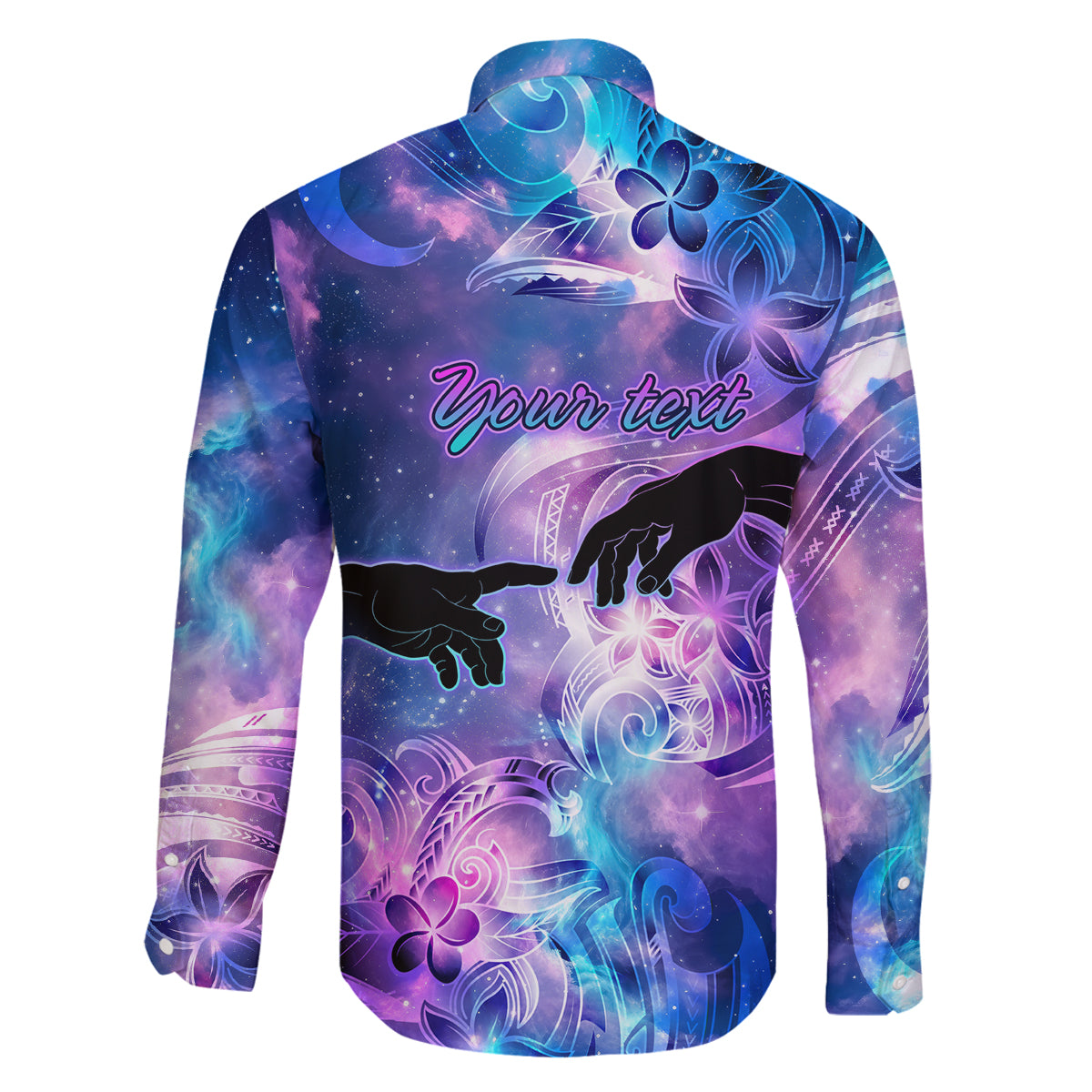 I Love You In Every Universe Personalised Family Matching Puletasi Dress and Hawaiian Shirt Polynesian Pattern Galaxy Style LT9 - Polynesian Pride