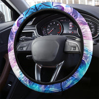 I Love You In Every Universe Steering Wheel Cover Polynesian Pattern Galaxy Style LT9 - Polynesian Pride