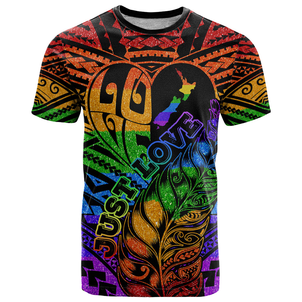 New Zealand LGBT Fern Heart T Shirt Dont judge What You Dont Understand LT9 Kid - Polynesian Pride
