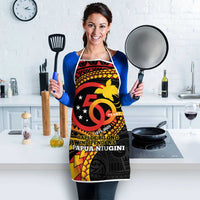 Papua New Guinea Tribal Tattoo Apron 50th Independence Anniversary - Polynesian Pride
