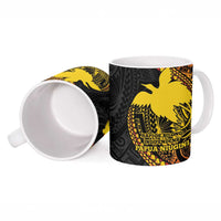 Papua New Guinea Tribal Tattoo Ceramic Mug 50th Independence Anniversary - Polynesian Pride