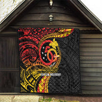 Papua New Guinea Tribal Tattoo Quilt 50th Independence Anniversary LT9 - Polynesian Pride