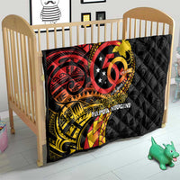 Papua New Guinea Tribal Tattoo Quilt 50th Independence Anniversary LT9 - Polynesian Pride