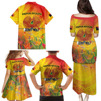 Papua New Guinea Unity in Diversity Family Matching Puletasi and Hawaiian Shirt 50th Indipendens Papua Niugini LT9 - Polynesian Pride